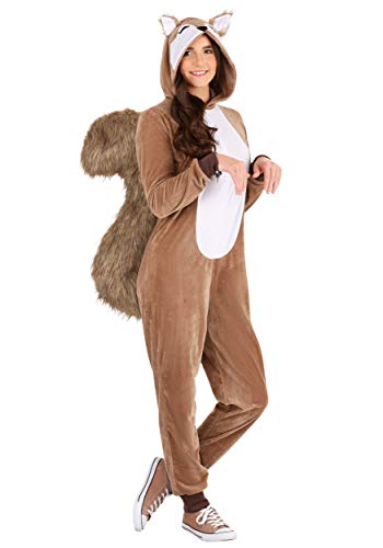 Women's Scampering Squirrel Costume Medium Brown