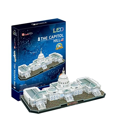 88 Unlimited US Capitol 3D Puzzle (150 Piece)