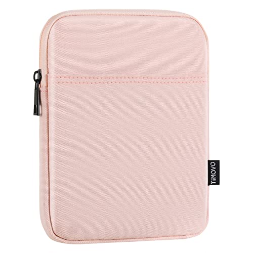 TiMOVO 6-7 Inch Sleeve Case for All-New Kindle 2022/10th Gen 2019 /Kindle Paperwhite 11th Gen 2021/Kindle Oasis E-Reader, Protective Sleeve Case Bag for Kindle (8th Gen, 2016), Pink