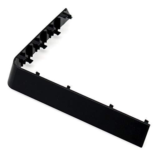 PartEGG New Replacement Hard Drive Cover Shell HDD Flap Slot Bay Door for PS4 Slim CUH-2015 CUH-2115 Console Black