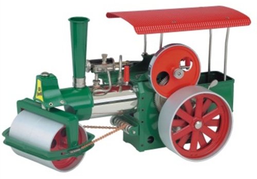 Wilesco D365 Steam Roller - Green