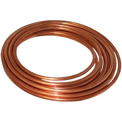 Mueller Industries D04010P 1/4" Odx10' Refrig Tubing, 10", Copper