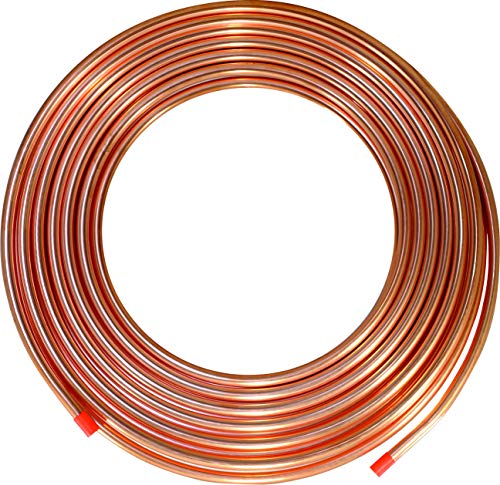 ICS Industries - 1/4" OD Copper Refrigeration ACR Tubing 50 FT