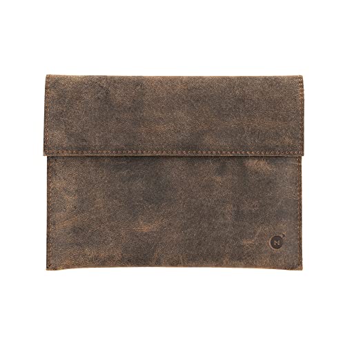 Leather Kindle Sleeve 6 Inch Ereader Kindle Case, Kindle Paperwhite Sleeve Pouch, Kindle Oasis Sleeve, Cases for Kindle Voyage  MOONSTER Full Grain Leather Kindle Cover with Authentic Vintage Look