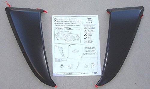 Oem Factory Stock Genuine 2010 2011 2013 2013 2014 Ford Mustang Side Body Scoops Vents Lh & Rh Driver Passenger Set Pair Unpainted