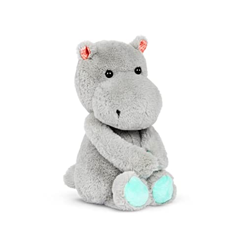 B. Softies  Plush Hippo  Stuffed Animal  Soft & Gray Hippopotamus Toy  Washable Toys for Baby, Toddler, Kids  Happyhues  Gerry Grey  0 Months +