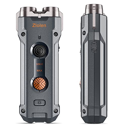 Zlolen Dog Barking Control Devices - 2023 Enhanced 40FT Deterrent Anti Barking Devices Ultrasonic Dog Whistle to Stop Barking - Rechargeable Professional Bark Box Device with LED Flashlight