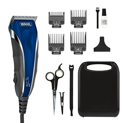 WAHL Pro-Grip Pet Grooming Corded Clipper Kit - Clipper for Small to Large Dogs  Electric Dog Clipper for Eyes, Ears, & Paws - Model 9164