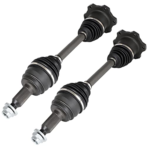 CCIYU CV Axle Shaft Assembly fits for Front Left Right 2PC 2007-2017 for Cadillac Escalade for Chevy Silverado 1500 for Chevrolet Avalanche Suburban for GMC Yukon XL 4.3L 4.8L 5.3L 6.0L 6.2L