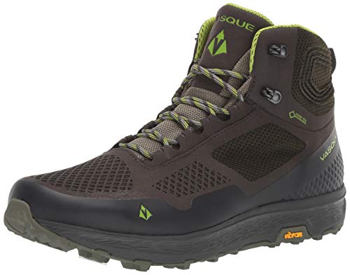 Vasque Women's Breeze LT Low GTX Gore-Tex Waterproof Breathable Hiking Shoe, Beluga/Lime Green, 11