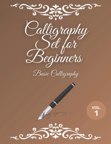 Calligraphy Set for Beginners: 120 Sheet of Calligraphy Practice Paper Hand Lettering Workbook