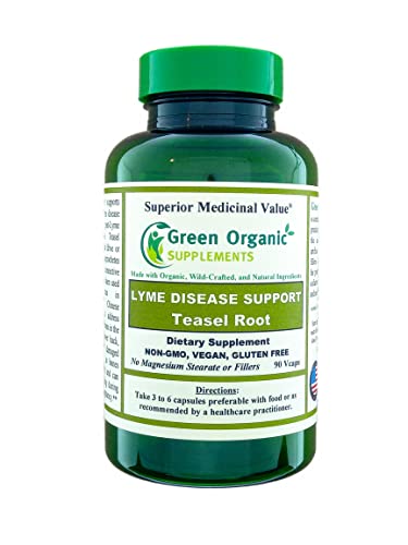 Green Organic Supplements' Lyme Disease, Teasel Root