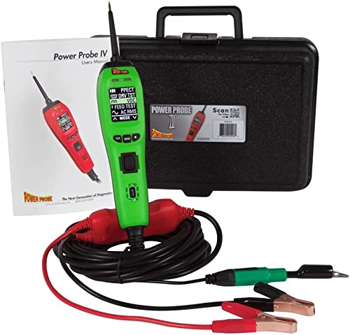 Power Probe IV w/Case & Acc Green PP405AS Car Diagnostic Test Tool Digital Volt