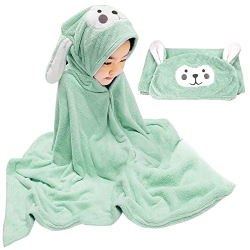 Visen Premium Hooded Towel for Kids,-2855 INCH Large Size Kids Bath Towel,Ultra Soft Hooded Towel Wrap for Boys Girls, Highly Absorbent Bathrobe Blanket Gifts for Toddlers Shower