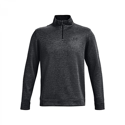 Under Armour Mens Storm SweaterFleece Quarter Zip , (001) Black / / Black , X-Large