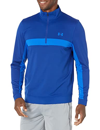 Under Armour Men's Standard Storm Midlayer 1/2 Zip Long-Sleeve T-Shirt, (456) Bauhaus Blue/Versa Blue/Versa Blue, X-Large