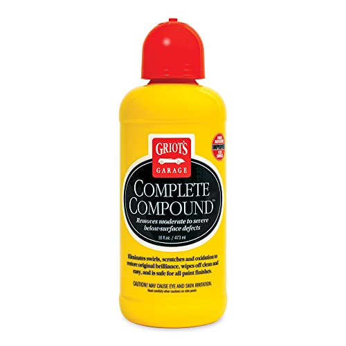 Griot's Garage 10862 Complete Compound 16oz, RED , YELOW