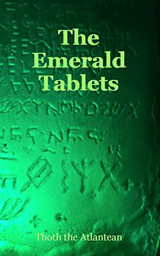 The Emerald Tablets of Thoth the Atlantean