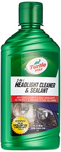 Turtle Wax T-43 (2-in-1) Headlight Cleaner and Sealant - 9 oz. , Green