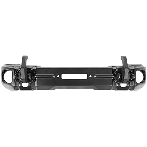 Rugged Ridge Arcus Bumper, Front | Stubby, 11-Gauge Steel, Satin Black | 11549.11 | Fits 2007-2018 Jeep Wrangler JK