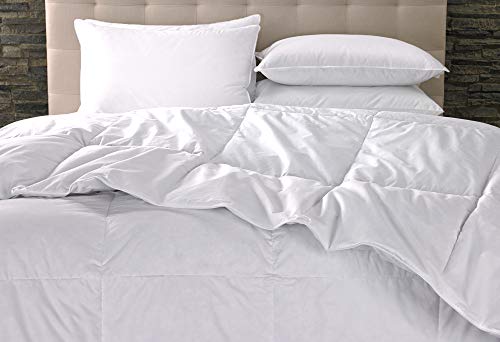 Marriott Exclusive Down Duvet Insert - Allergen-Free Down Comforter with Sewn-Through Box Design - King