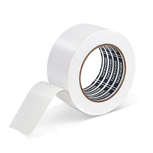 Duct Tape Heavy Duty White - 1.88 Inches x 35 Yards Waterproof Multi Purpose Large Duct Tape Bulk Strong Industrial Max Strength Wide Adhesive Tape for Indoor or Outdoor Use,Repair,Tear by Hand