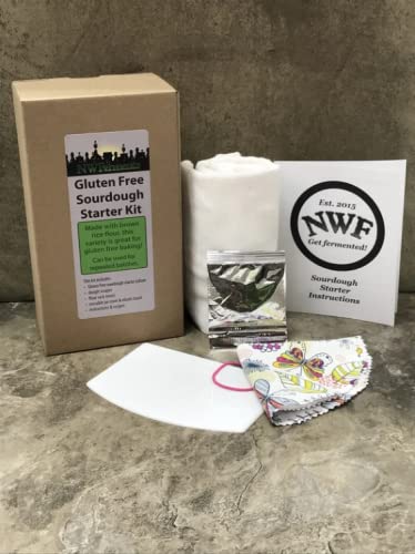 NW Ferments Gluten Free Sourdough Starter Kit | Homemade Artisan Bread | non-GMO