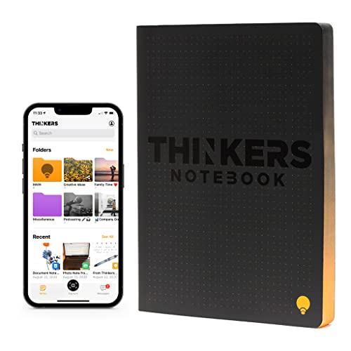THINKERS Smart Notebook - Capture & organize your notes - from paper to your phone