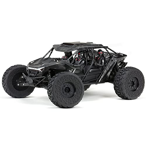 ARRMA RC Truck 1/7 FIRETEAM 6S 4WD BLX Speed Assault Vehicle RTR (Batteries and Charger Not Included), ARA7618T1, Black