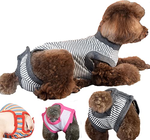 Uadonile Surgical Recovery Suit,for Large and Small Dogs Neuter/Spay After Surgery,Full Body Cover Abdominal Wounds,Anti Licking,Dog Onesie for Female/Male Dogs.