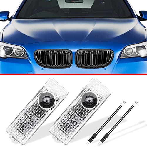 Compatible with BMW Car Door Lights Logo Projector, Welcome Lights for 1/3/4/5/6/7/x1/x2/x3/x4/x5/x6/x7/M/328i/28i/530i/528i/e92 Car Accessories