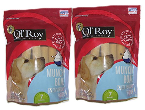 Ol' Roy Munchy bone Greek Yogurt 20 oz 2 pack