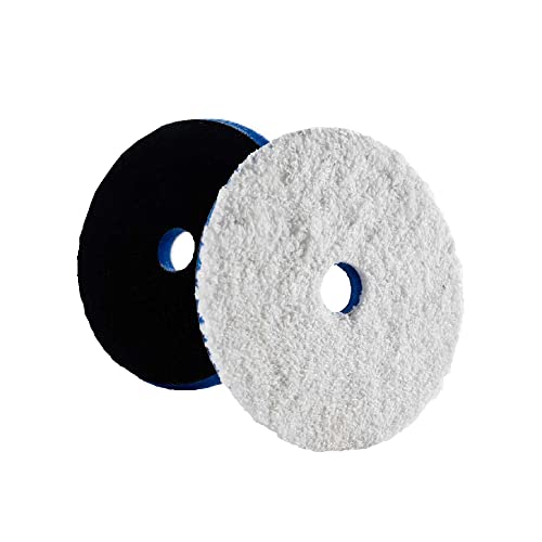 Lake Country HDO Heavy Cutting Microfiber Pad - Safe for All Paint and Finishes: Heavy Duty Orbital Cutting Pad Helps Remove Scratches, Swirls, Buffing Trails, and Oxidation (3 Pack, 3.5")