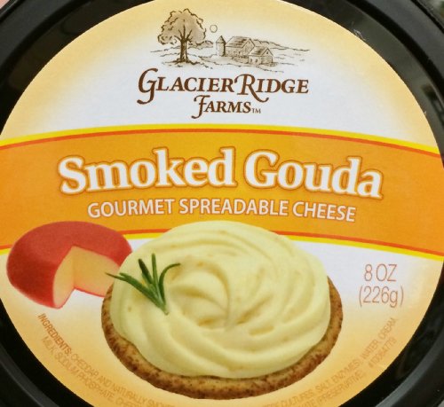 Glacier Ridge Farms Smoked Gouda Gourmet Spreadable Cheese 8oz (One Cup)