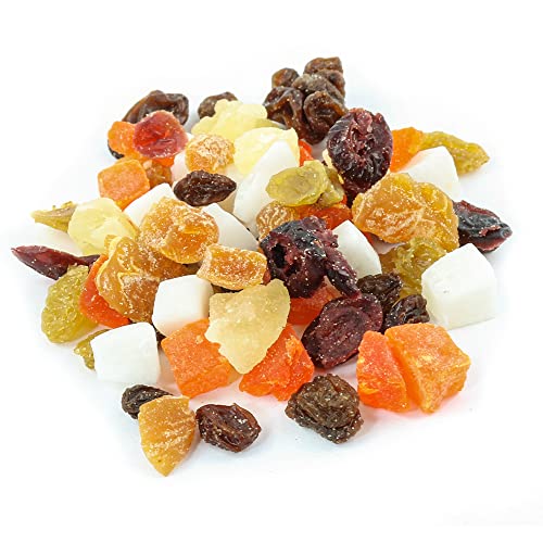 Oregon Farm Fresh Snacks Dried Fruit Mix  24oz Diced Fruit Mix Healthy Snacks - Fresh and Natural Fruit Trail Mix  Mixed Fruit Snacks for Adults and Kids  Ideal for Breakfast, Cakes, Snacks