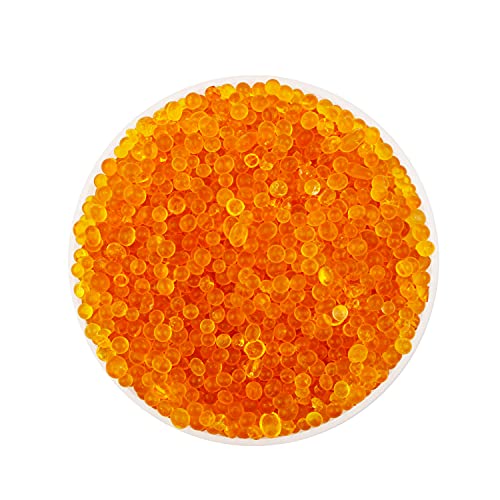 TEXALAN Premium Orange Indicating Silica Gel Desiccant Beads(Industry Standard 2-4 mm) (1 LB)