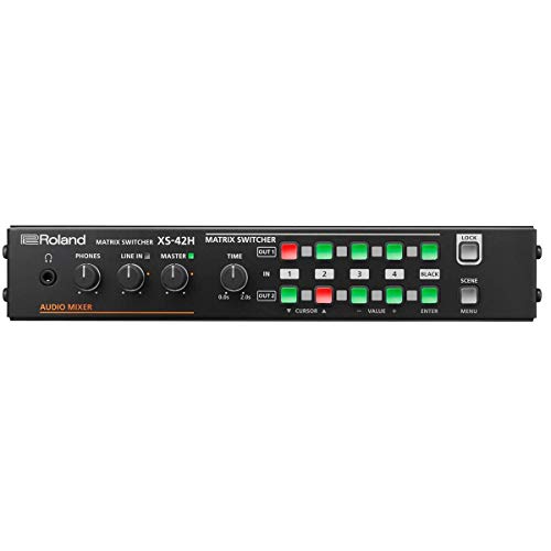 Roland XS-42H Multi-Format AV Matrix Switcher - 4 in x 2 Out (XS-42H)