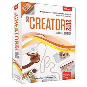 Roxio Creator 2012 (with 4 3D Glasses) Special Edition