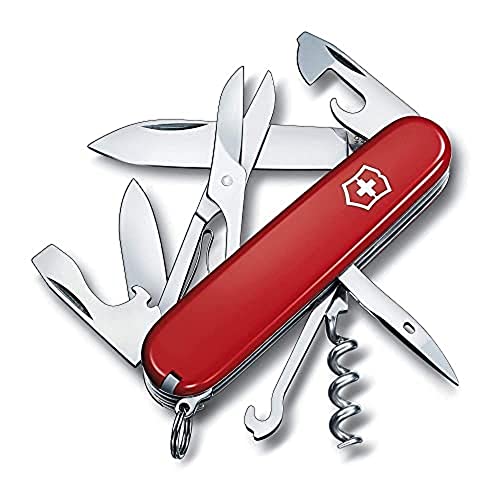 Victorinox Original Swiss Army Climber Pocket Knife (Red)