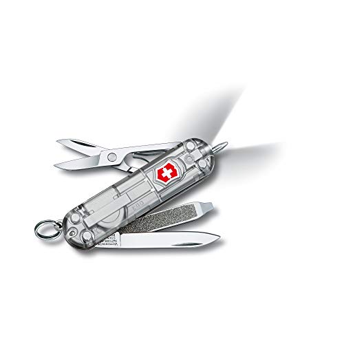 Victorinox Swiss Army Signature Lite Pocket Knife, Silver Tech, 58mm