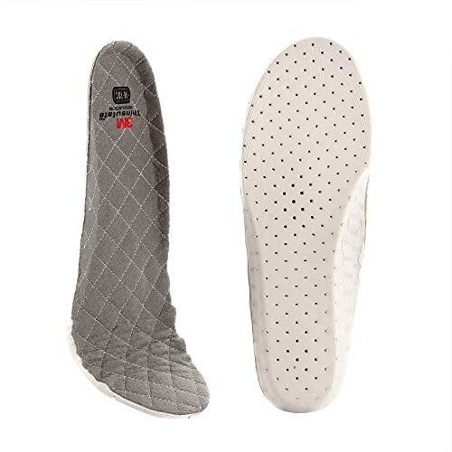 M-Tac Winter Insoles for Men - Warm Insulating Thinsulate & Soft EVA Foam Layer - Thermal Feet Inserts (Size 8-12)