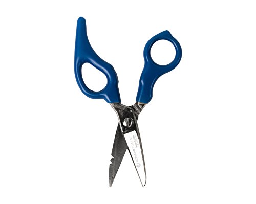 Jonard Tools ES-1964ERG Stainless Steel Electrician Scissors, For Heavy Duty Use With Ergonomic Handle