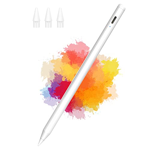 Stylus Pen for iPad with Palm Rejection, Tilt Sensitivity, Magnetic Design, XHRGL Active Digital Pencil Compatible with Apple iPad 2018 and Later Model Drawing Writing Stylist for iPad Touch Screens