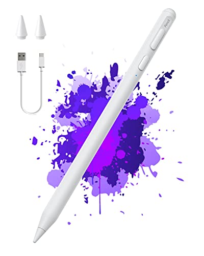 Stylus Pen for iPad, Active Apple Pen Pencil with Palm Rejection, iPad Pencil for Apple iPad Pro 11/12.9 (2018-2022), iPad 10/9/8/7/6th Gen, iPad Mini 5/6th Gen,iPad Air 3rd/4th/5th Gen