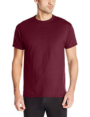 Russell Athletic Men's Short Sleeve Cotton T-Shirt, Maroon, XX-Large