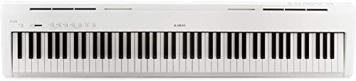 Kawai ES110 88-Key Digital Piano with Speakers - Snow White