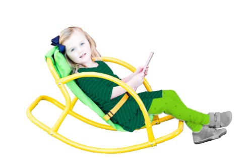 Kids Chair Seesaw, teeter totter for kids Outdoor Seesaw, Outdoor Play Equipment, See Saw - Toddler Chaise Lounge Chair - Reading Chair / Saucer Chair - Playground equipment Home, Backyard, Daycare