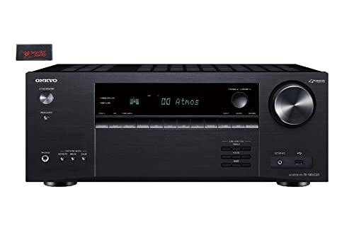 Onkyo TX-NR6050 7.2-Channel Network Home Theater Smart AV Receiver 8K/60, 4K/120Hz