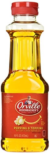 Orville Redenbacher's Butter Flavored Popping Oil, 16 Oz., (Pack of 2)
