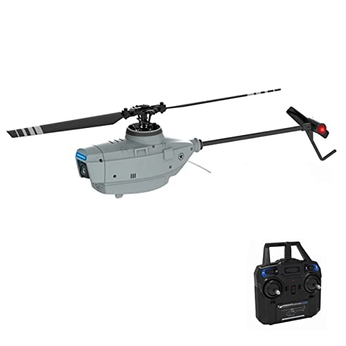 GoolRC C127 RC Helicopter with 720P Camera, 4 Channel Remote Control Helicopter, 2.4GHz RC Aircraft with 6-Axis Gyro, Optical Flow Positioning, One Key Take Off/Landing for Kids and Adults
